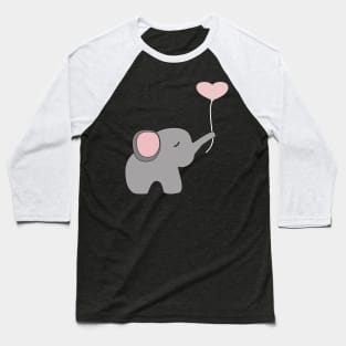 cute elephant Baseball T-Shirt